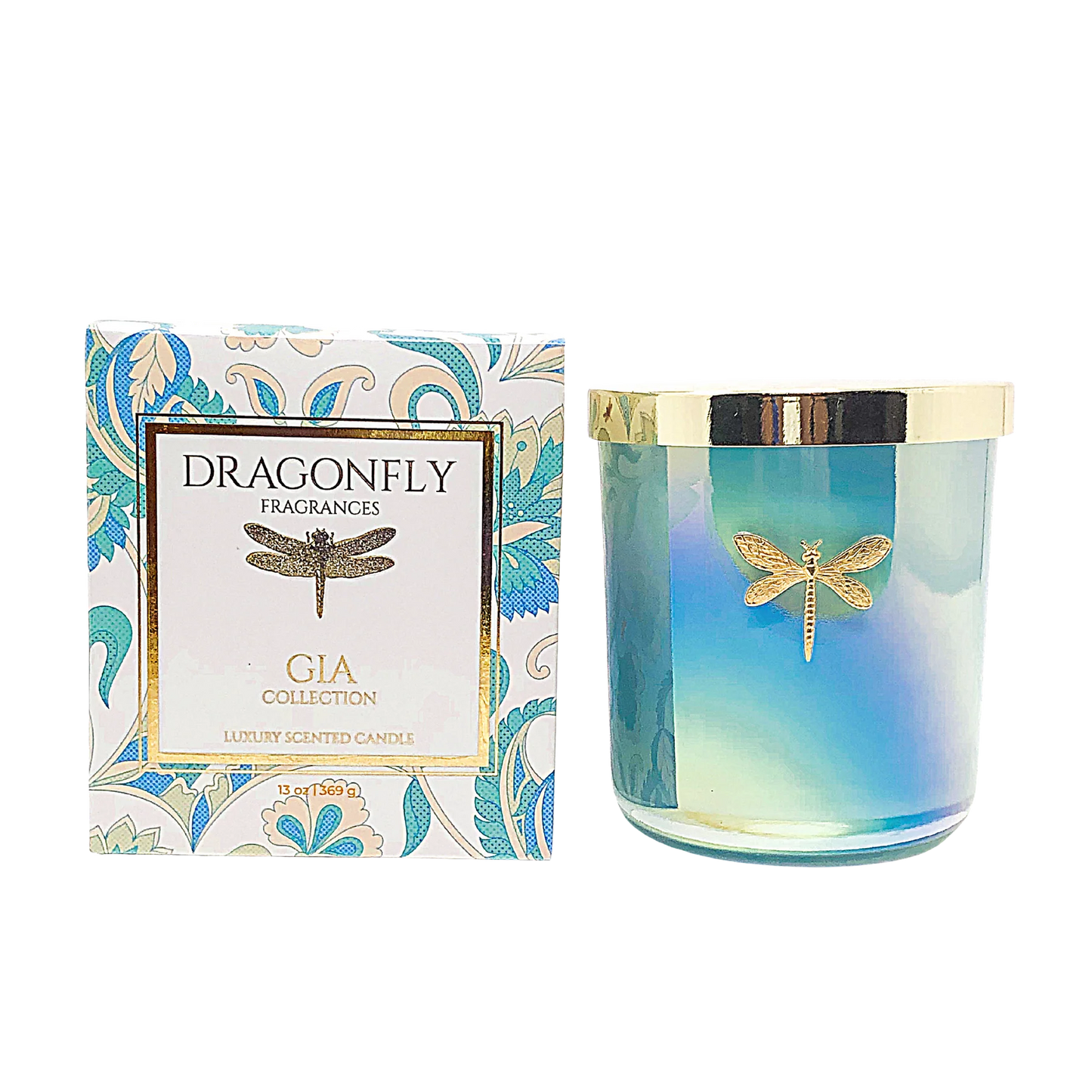 Gia Candle in Lemon and Green Tea