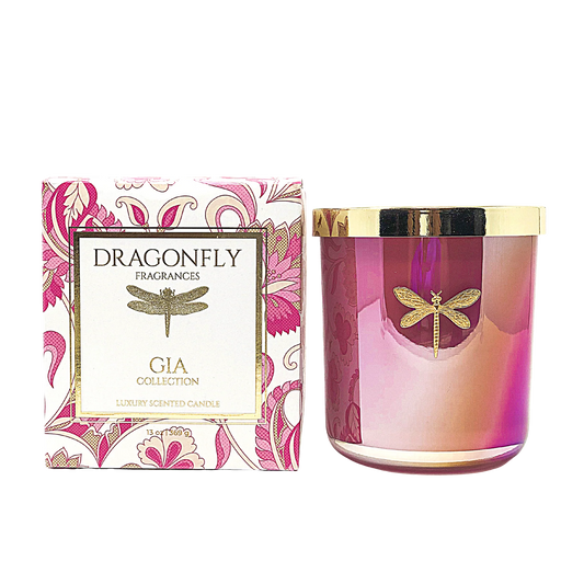 Gia Candle in  Pear and Water Lily