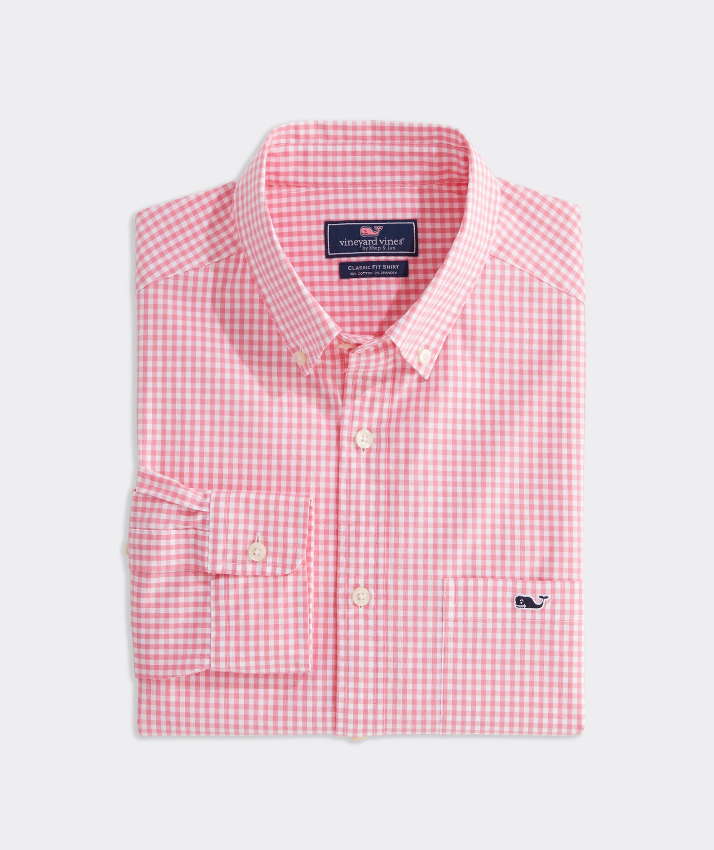 Bermuda Pink Button Down Shirt