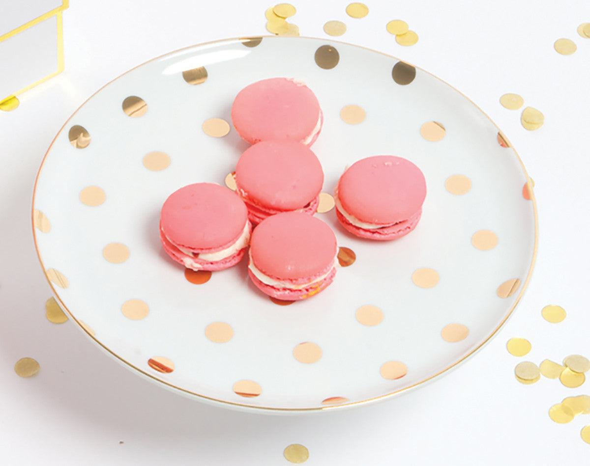 Gold Dot Cake Stand